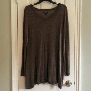 Brown Long Sleeve Sweater
